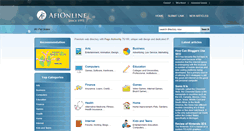 Desktop Screenshot of afionline.org
